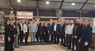 Bozüyük'te BORSAB Müdürü Cemal Geren'e veda