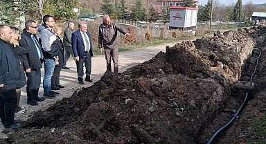 Bozüyük'te içme suyu müjdesi... Muratdere'ye 4 bin 500 metrelik yeni hat
