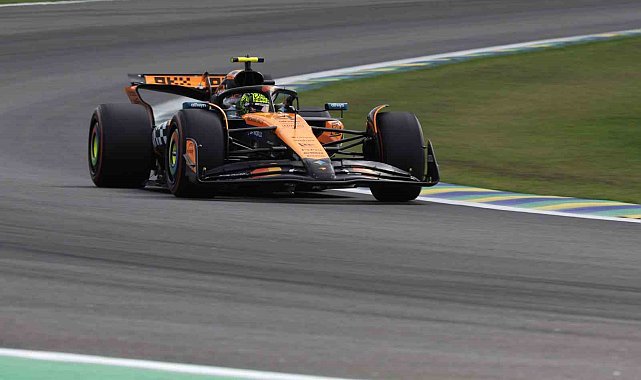 Brezilya Grand Prix'sinde zafer Lando Norris'in