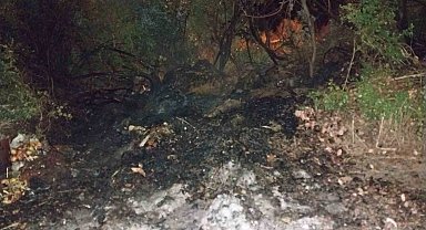 Bucak'ta arazi yangını