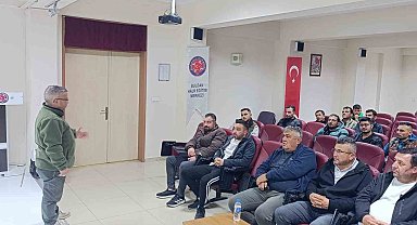Buldanlı avcılar sertifika sahibi oldu