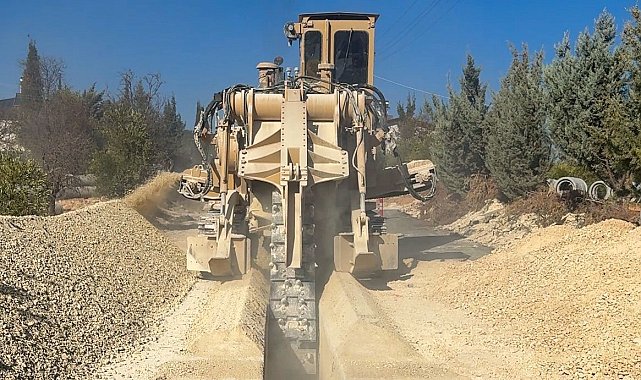 Burç'ta GASKİ'nin altyapı çalışmaları hızlandı
