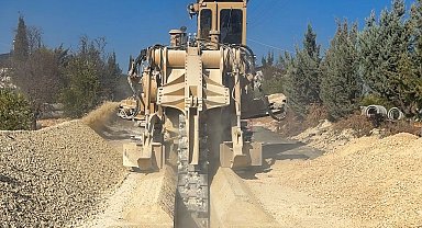 Burç'ta GASKİ'nin altyapı çalışmaları hızlandı