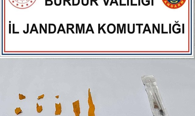 Burdur'da uyuşturucu ile mücadele