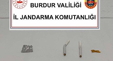 Burdur'da uyuşturucu operasyonu: 4 gözaltı