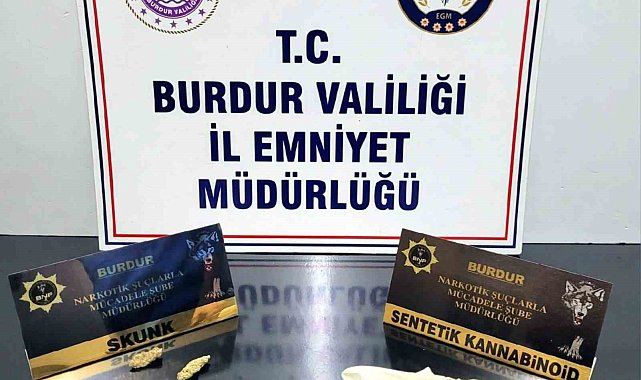 Burdur'da uyuşturucu operasyonu