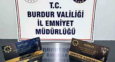 Burdur'da uyuşturucu operasyonu