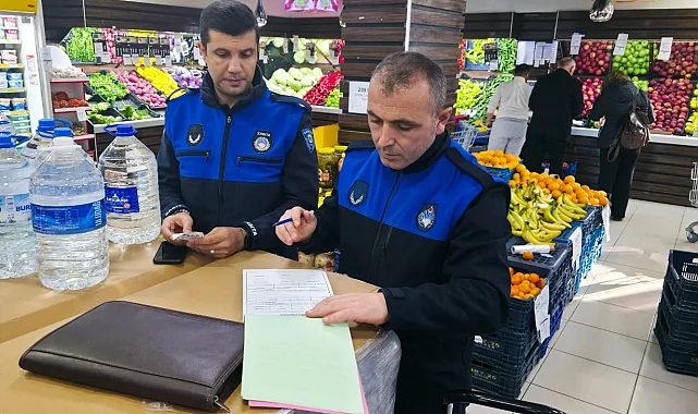Bursa Gemlik Zabıtası'ndan çürük ürünlere tutanak, fiyat oyunlarına uyarı!