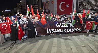 Bursa Gönüllü Kuruluşlar Platformu'ndan Gazze'ye destek