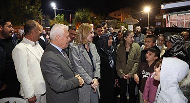 Bursa Gürsu'dan Başkan Bozbey'e havai fişeklerle karşılama