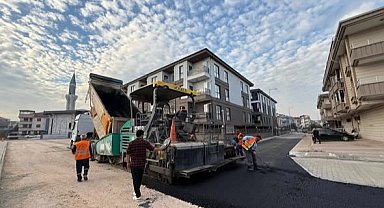 Bursa İnegöl Belediyesi'nden 3 bölgede asfalt hamlesi