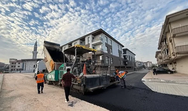Bursa İnegöl Belediyesi'nden 3 bölgede asfalt hamlesi