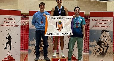 Bursa İnegöllü sporcu Türkiye Şampiyonu oldu