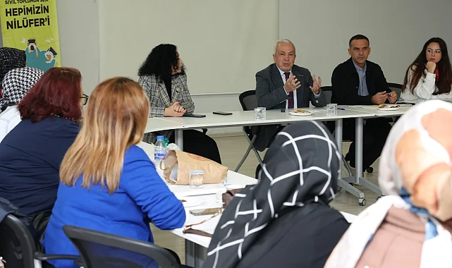 Bursa Nilüfer'de "Birlikte güçlü olun" mesajı