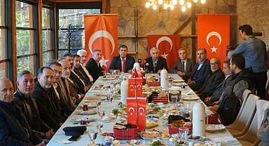 Bursa'da Doğu ve Güneydoğulu kanaat önderlerinden Terörsüz Türkiye'ye destek