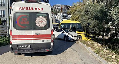 Bursa'da izne gelen uzman çavuş trafik kazasında yaralandı