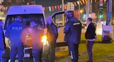 Bursa'da servis aracının çarptığı yaya ağır yaralandı