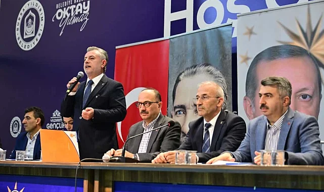 Bursa'da AK Parti Yıldırım 71 mahallede danıştı