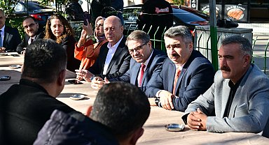 Bursa'da Başkan Yılmaz Vakıf Mahallesi'nde vatandaşlarla buluştu