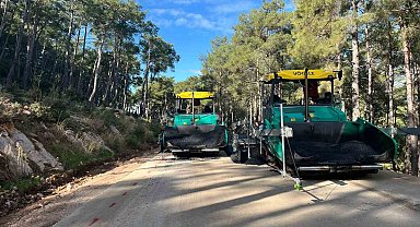 Büyükşehir, Ölüdeniz yolunu yeniliyor