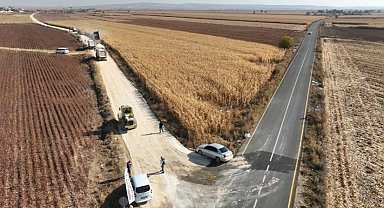 Büyükşehir, Suruç kırsalında yol konforunu artırıyor