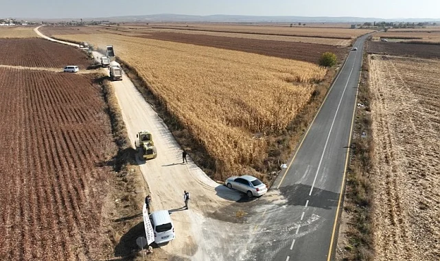 Büyükşehir, Suruç kırsalında yol konforunu artırıyor