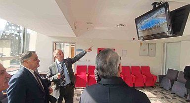 Çakmur kurmaylarına tesisleri gezdi