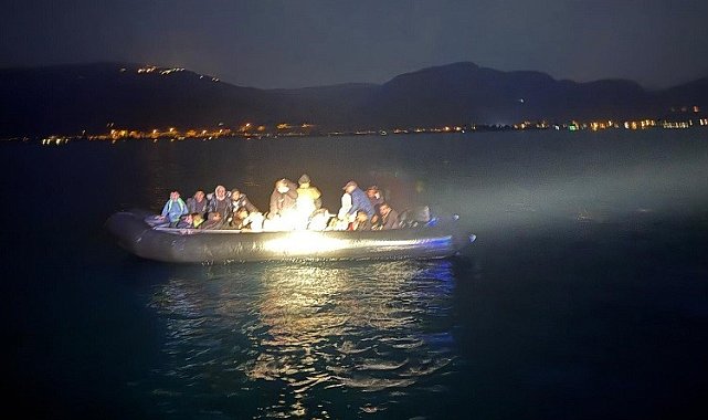 Çanakkale'de 34 kaçak göçmen yakalandı