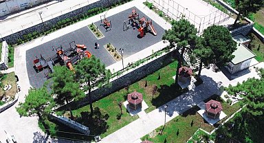 Canik'te aydınlatma ve park çalışmaları