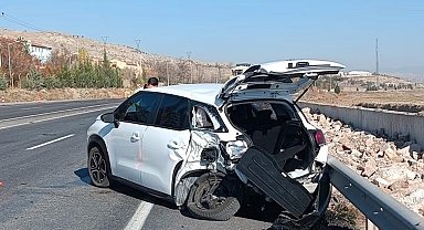 Çankırı'da ambulansla otomobil çarpıştı: 1 yaralı