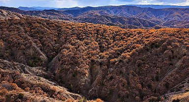 Çankırı'da mest eden sonbahar manzaraları
