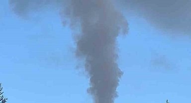 Cargill Bursa'dan çıkan dumanlar gökyüzünü griye boyadı