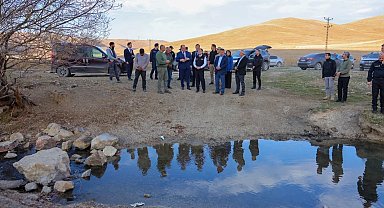 Çatalçeşme köyü içme suyu projesinde çalışmalar sürüyor