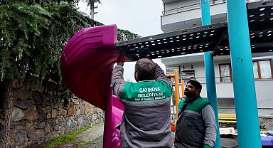 Çayırova'da iki park yenileniyor