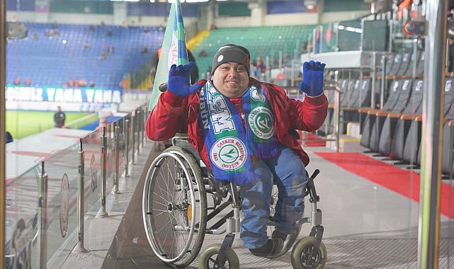 Çaykur Rizespor aşkı engel tanımıyor