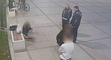 Çevreyi kirletenler, süpürmeden kalkamadı