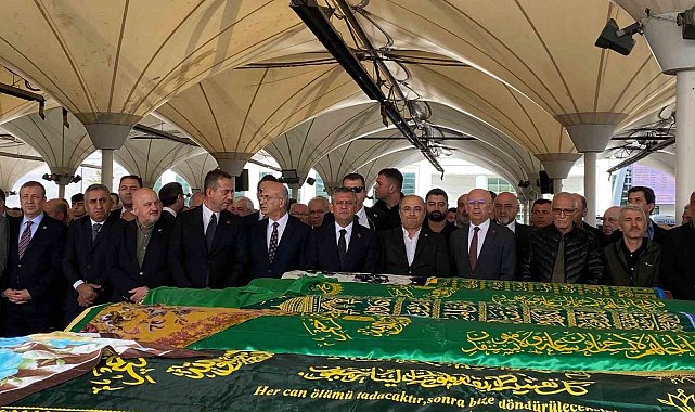 CHP Genel Başkanı Özel, 27. Dönem Milletvekili Turan Aydoğan'ın annesinin cenazesine katıldı