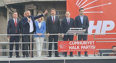 CHP Genel Başkanı Özel, Zonguldak mitinginde konuştu