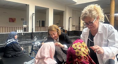 CHP Kayseri Talas Kadın Kolları'ndan huzurevine ziyaret