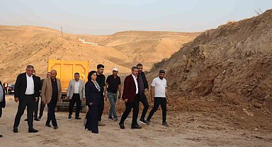 Cizre-Silopi yolunda çalışmalar hızla ilerliyor