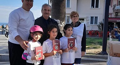 Çocukların Atatürk sevgisine ADD Mudanya'dan Nutuk hediyesi