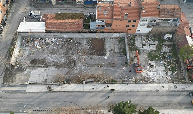 Çorum Belediyesi o alanı otoparka çeviriyor