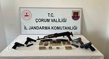 Çorum'da kaçak silah operasyonu: 1 kişi tutuklandı