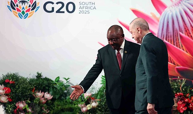 Cumhurbaşkanı Erdoğan, G20 Liderler Zirvesi resmi karşılama törenine katıldı