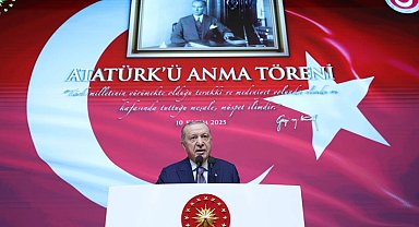 Cumhurbaşkanı Erdoğan: Gazi Mustafa Kemal'in yol haritası 102 yıldır rehberimiz