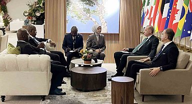 Cumhurbaşkanı Erdoğan, MIKTA liderleriyle bir araya geldi