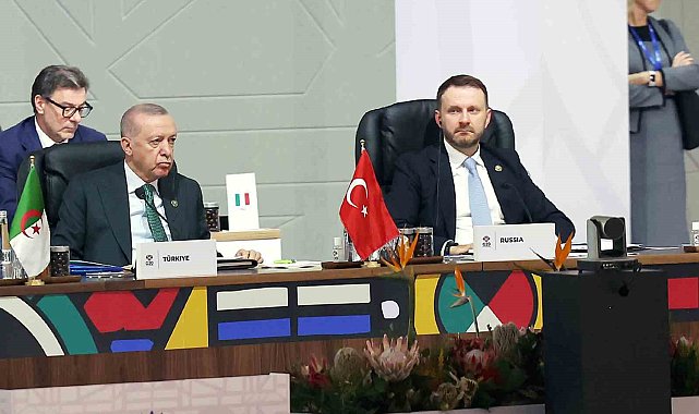 Cumhurbaşkanı Erdoğan: "G20'yi daha fazla sorumluluk üstlenmeye davet ediyorum"