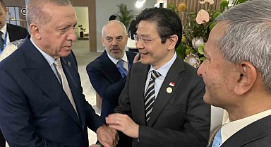 Cumhurbaşkanı Erdoğan, Singapur Başbakanı Wong'u kabul etti