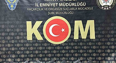 Çuvaldan 10 ruhsatsız tabanca çıktı