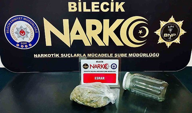 Dedektör köpeği 'İntel'den uyuşturucu operasyonu